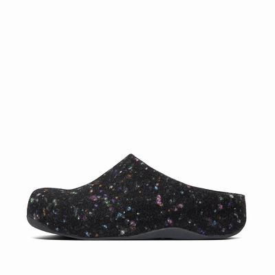 Fitflop Shuv Felt - Clogs Damen - Schwarz (LVZ392457)